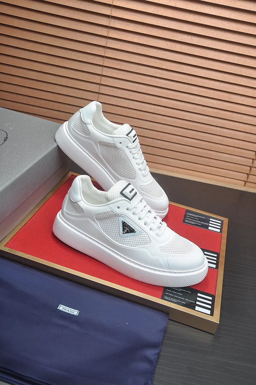 Men's shoes 💰580💶【PRADA】Top original, new season, high quality original goods, top imported calfskin with original imported glue, imported cowhide inside with original cowhide feet, original outsole! Quality guaranteed! Code 38-45 (45 customized)